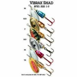 Rapala Πεταλούδες Ψαρέματος Blue Fox BFSD