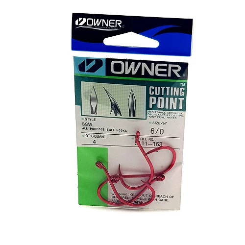 Αγκίστρια OWNER 5111 – RED 1 Αγκίστρια OWNER 5111 – RED