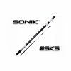 Sonik Sports Καλάμι SONIK SKS Black New Shore Rods