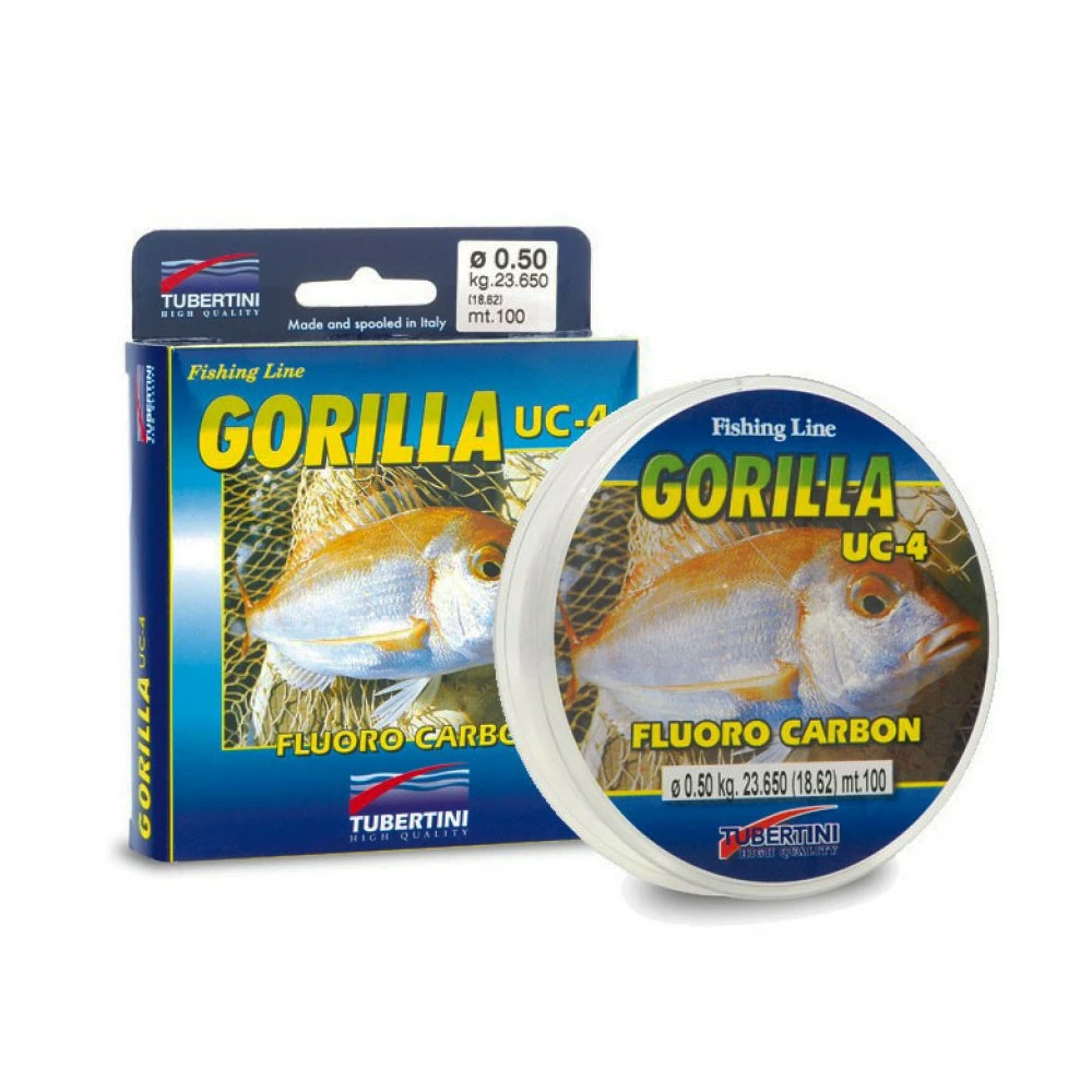 Πετονιά Fluorocarbon GORILLA UC-4 100m της TUBERTINI 1 Πετονιά Fluorocarbon GORILLA UC-4 100m της TUBERTINI