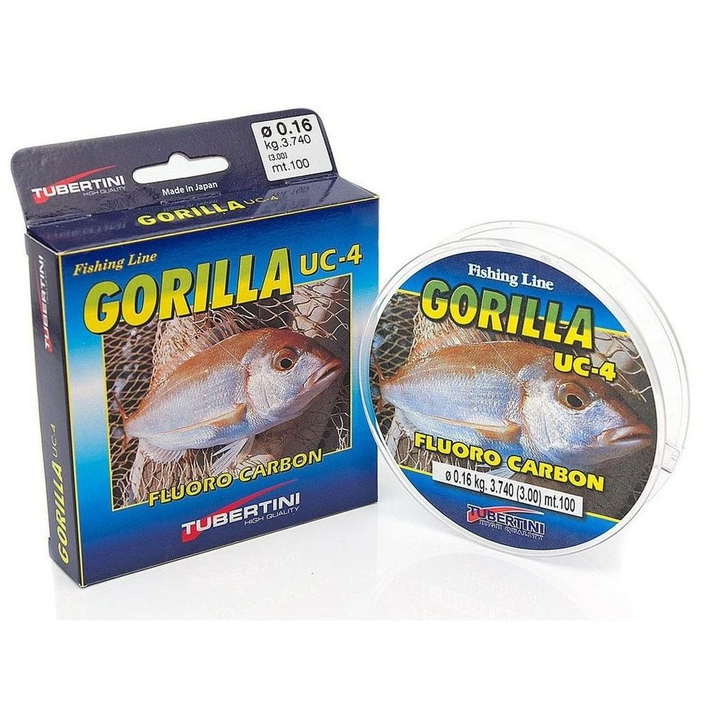Πετονιά Fluorocarbon GORILLA UC-4 100m της TUBERTINI 2 Πετονιά Fluorocarbon GORILLA UC-4 100m της TUBERTINI - Image 2