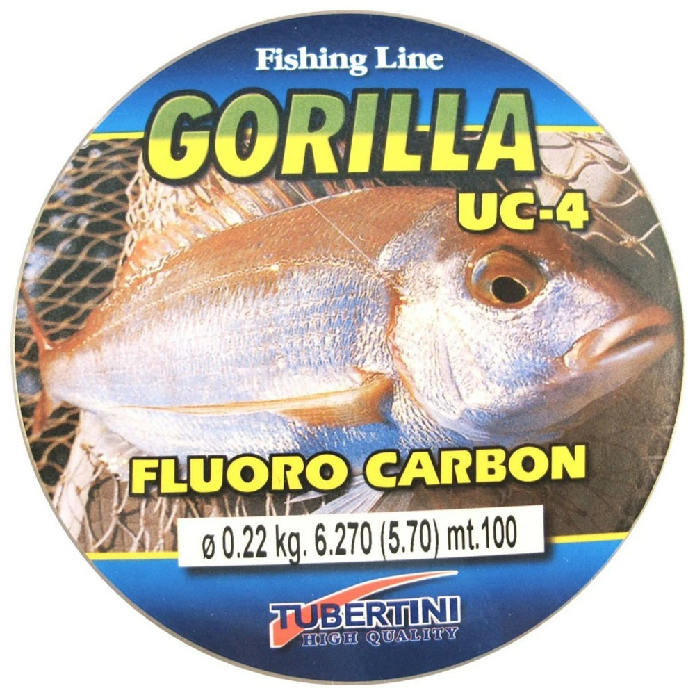 Πετονιά Fluorocarbon GORILLA UC-4 100m της TUBERTINI 3 Πετονιά Fluorocarbon GORILLA UC-4 100m της TUBERTINI - Image 3