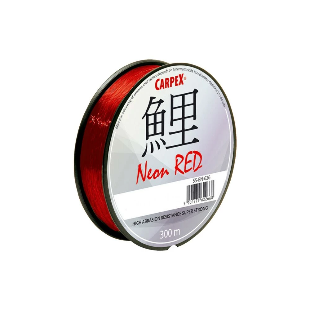 Πετονιά CARPEX NEON RED 300m της ROBINSON 1 Πετονιά CARPEX NEON RED 300m της ROBINSON