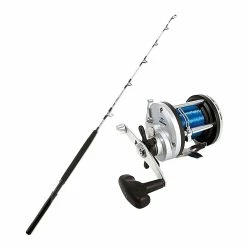 Καλάμι MIAMI 1.65mt 8-16lbs + Μηχανισμός JD300 Trolling + Πετονιά + Τεχνητό