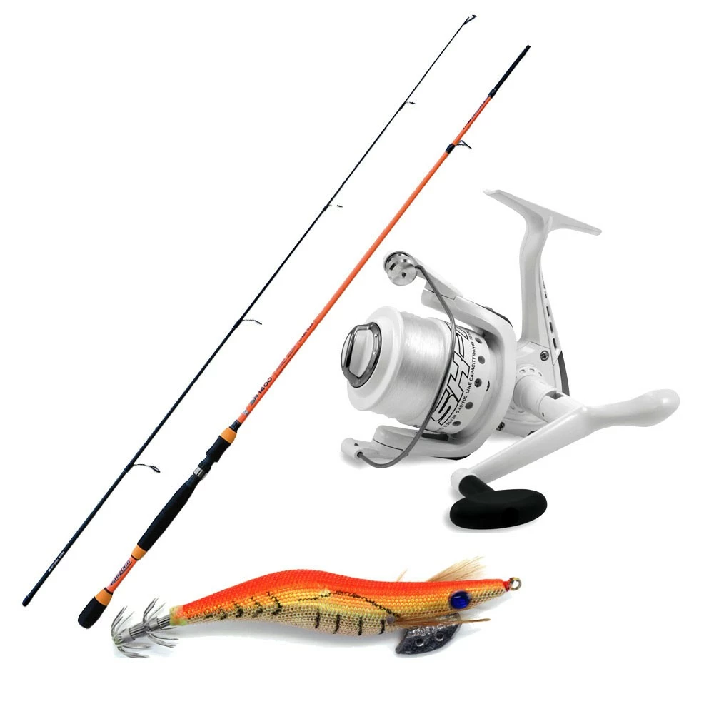 Καλάμι 2.40mt SH1400 10-35gr+ μηχανισμός SK7 30 + Πετονιά + Καλαμαριέρα 1 Καλάμι 2.40mt SH1400 10-35gr+ μηχανισμός SK7 30 + Πετονιά + Καλαμαριέρα