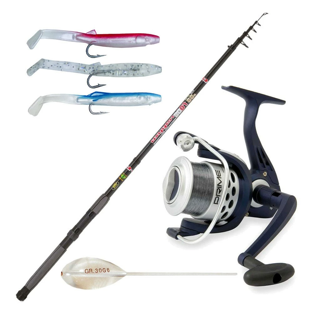 Καλάμι OXYGEN 1.80mt + Μηχανισμός PRIME 30 + Πετονιά + Μπομπάρδα + Χελάκια 1 Καλάμι OXYGEN 1.80mt + Μηχανισμός PRIME 30 + Πετονιά + Μπομπάρδα + Χελάκια