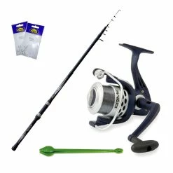 Καλάμι HD BOAT 2.40 + Μηχανισμός VIGOR PRIME 40 + Πετονιά + 2 Αρματωσιές + Απαγκιστρωτής