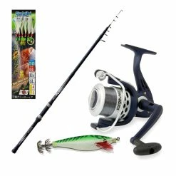 Καλάμι HD BOAT 3.00 + Μηχανισμός VIGOR PRIME 50 + Πετονιά + Τσαπαρί + Καλαμαριέρα