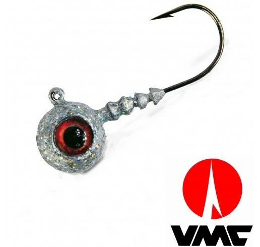 Μολυβοκεφαλή Big Eye 10gr 2/0 αγκίστρι VMC ( 4 τεμάχια ) 1 Μολυβοκεφαλή Big Eye 10gr 2/0 αγκίστρι VMC ( 4 τεμάχια )