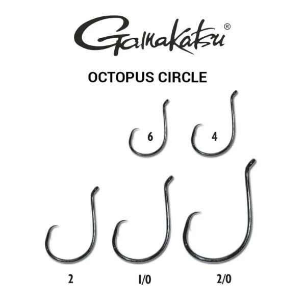 Αγκίστρι Gamakatsu Octopus Circle Με Κρίκο 5 Αγκίστρι Gamakatsu Octopus Circle Με Κρίκο - Image 5
